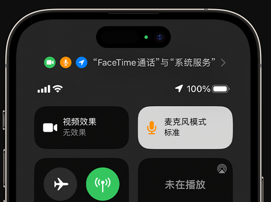 东区苹果授权维修网点分享iPhone在通话时让你的声音更清晰 