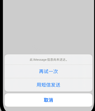 东区apple维修iPhone上无法正常发送iMessage信息